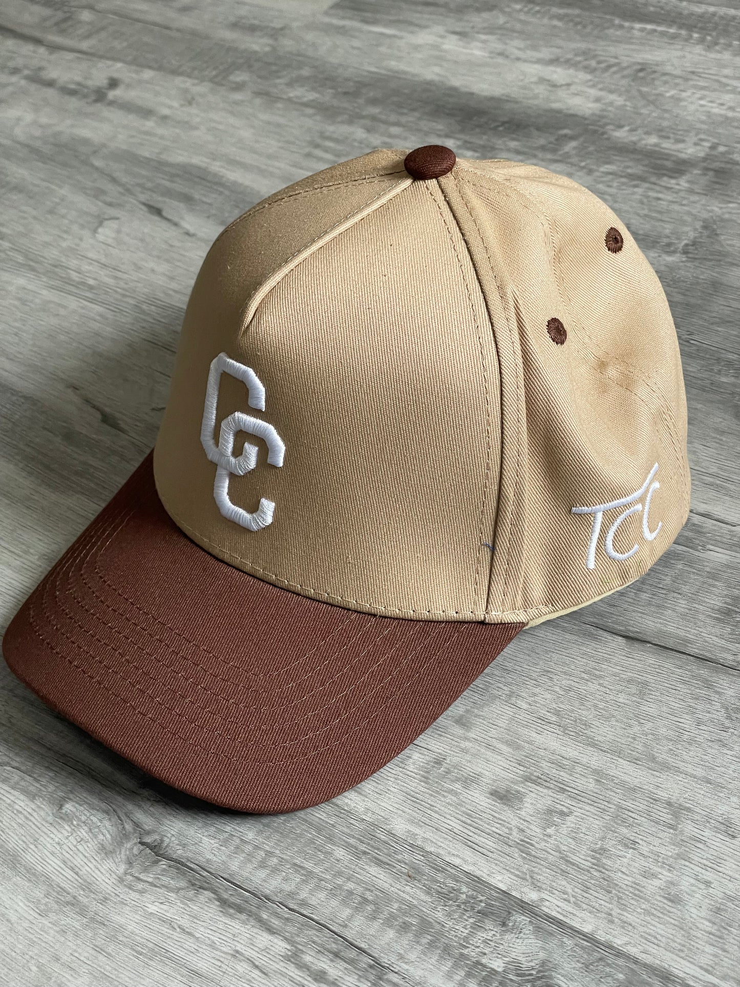 The Clothing Club Members Only Hat "Brown Two Tone"