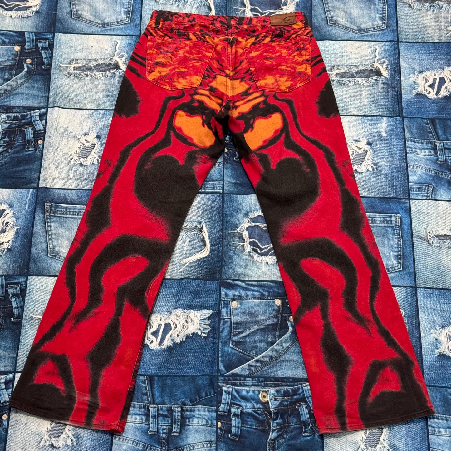 Vintage Roberto Cavalli Abstract Pants