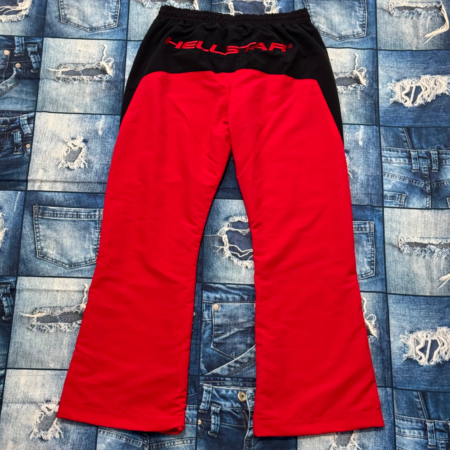 Hellstar Thriller Red Tracksuit Pants