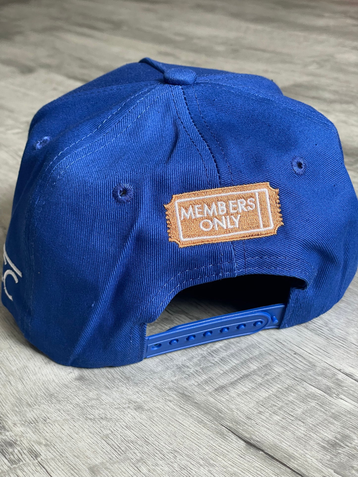 The Clothing Club Members Only Hat "Royal"