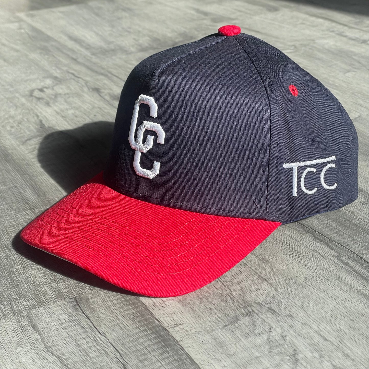 The Clothing Club Members Only Hat “Navy/Red”