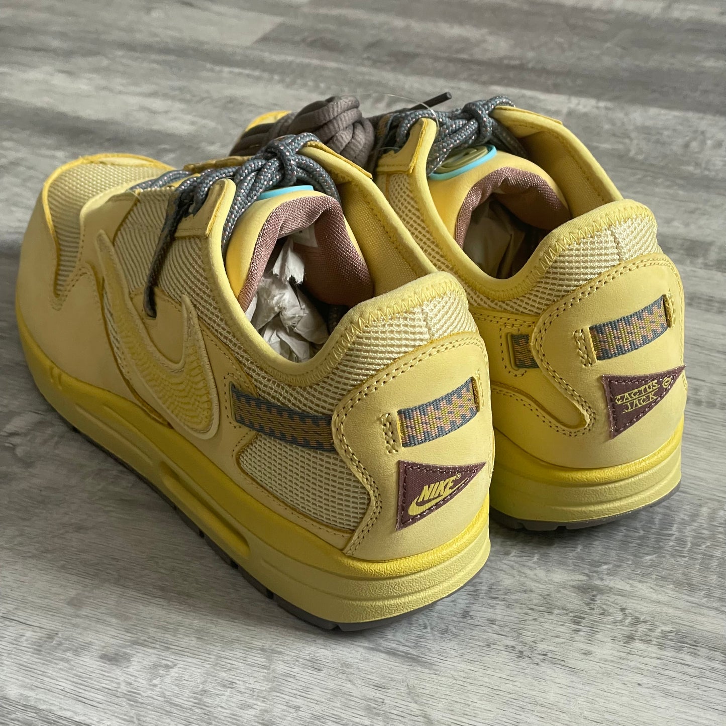 Travis Scott x Nike Air Max 1 Cactus Jack "Saturn Gold"