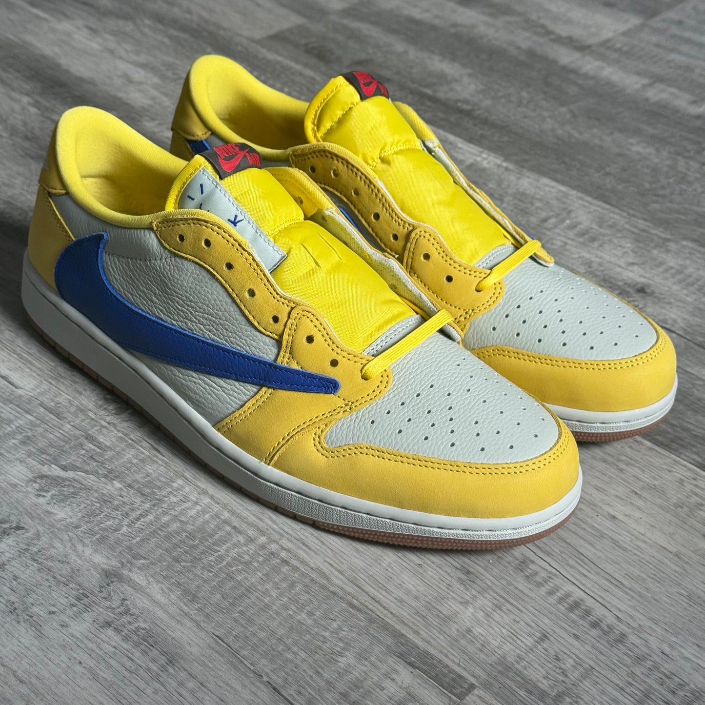 Travis Scott x Air Jordan 1 Low “Canary”