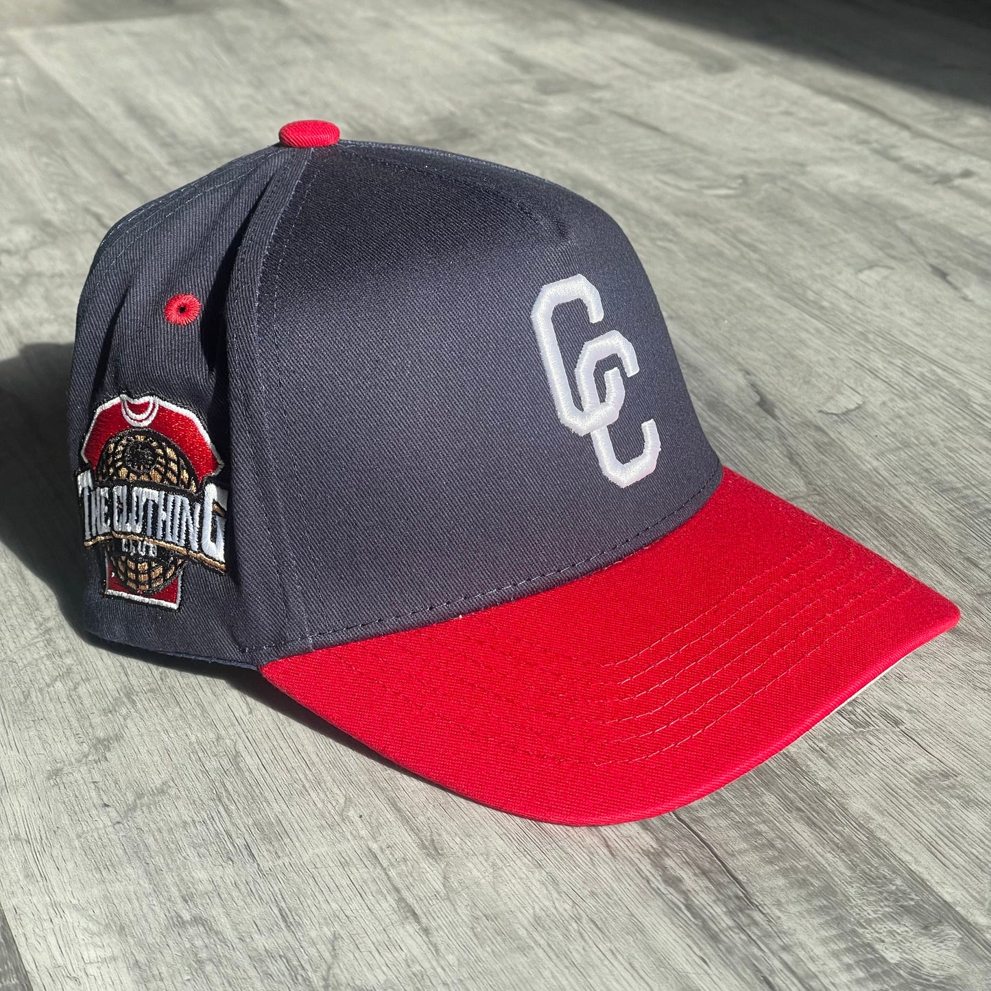 The Clothing Club Members Only Hat “Navy/Red”