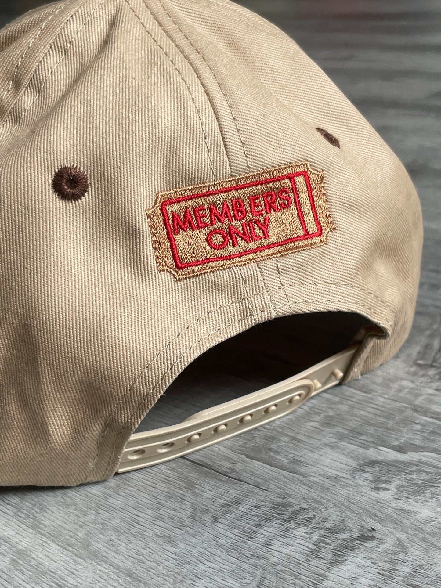 The Clothing Club Members Only Hat "Brown Two Tone"