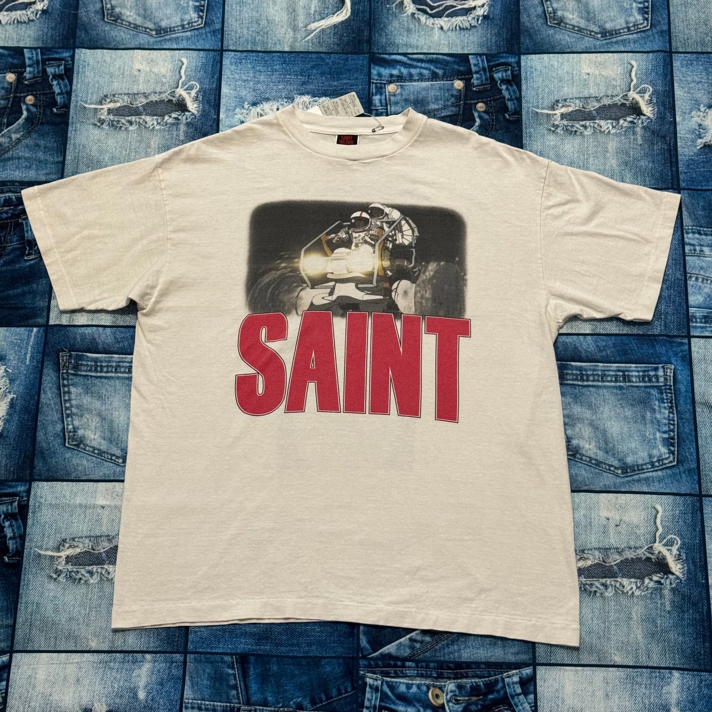 Saint Mxxxxx X Freedom Project White T-Shirt