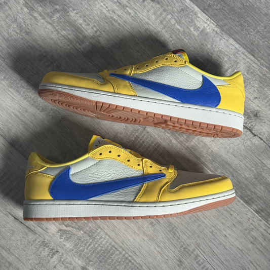 Travis Scott x Air Jordan 1 Low “Canary”