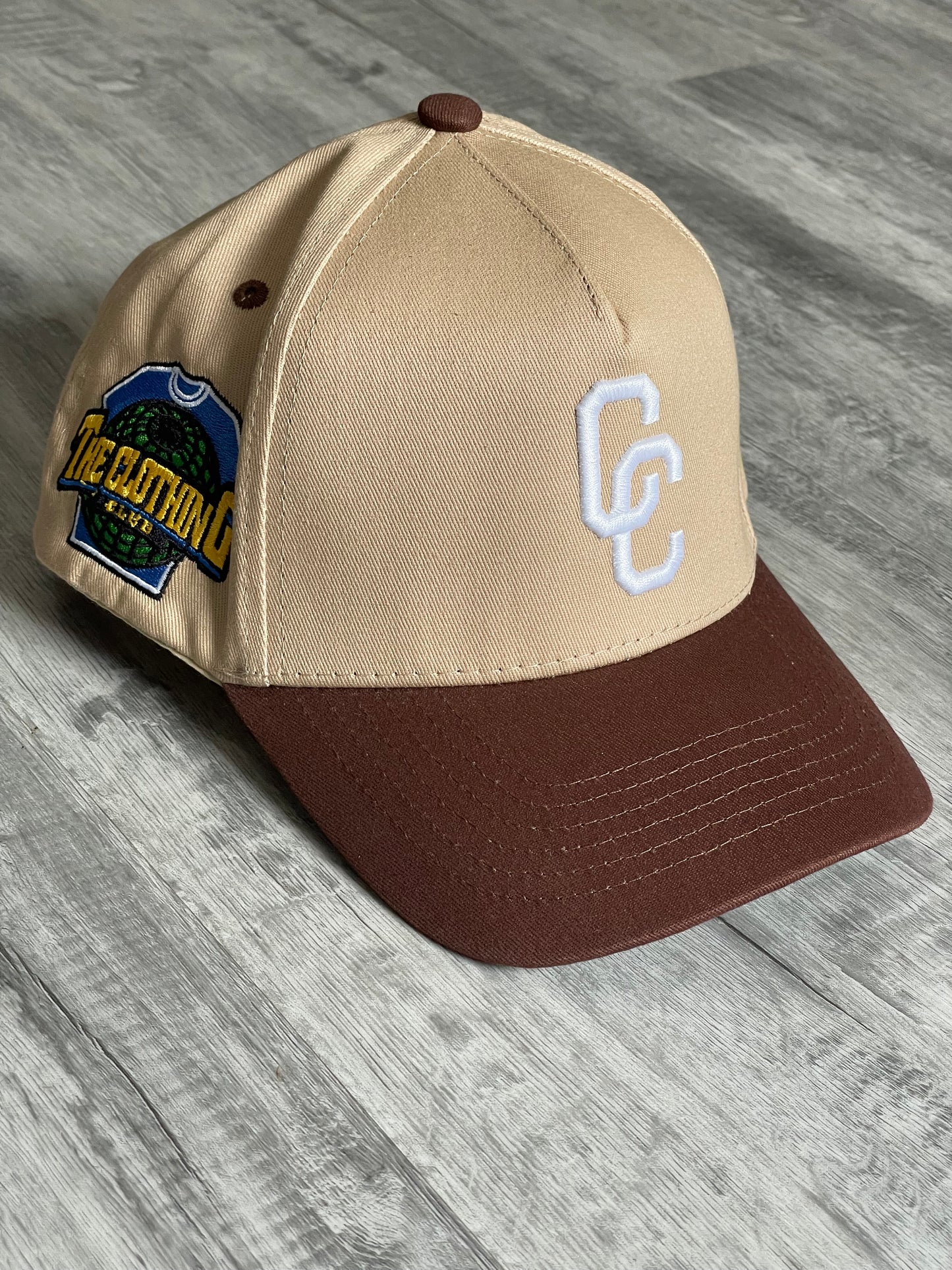 The Clothing Club Members Only Hat "Brown Two Tone"