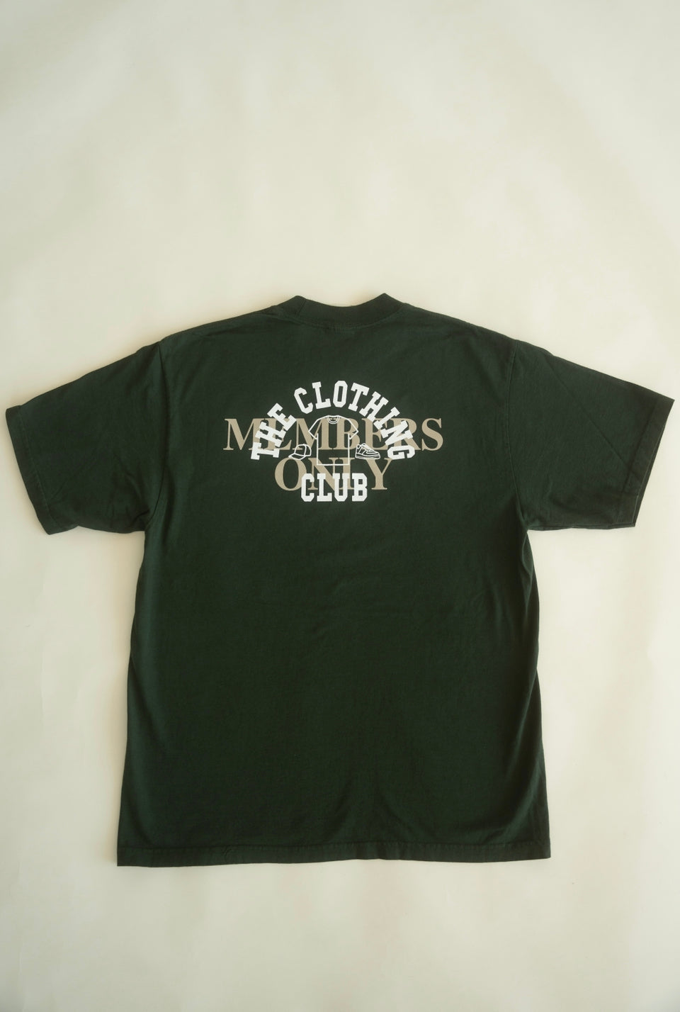 TCC Members Only Moss Green Short Sleeve T-Shirt