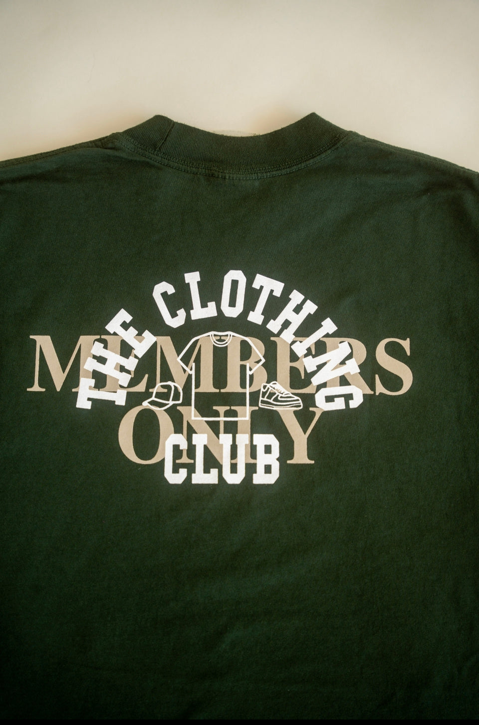 TCC Members Only Moss Green Short Sleeve T-Shirt