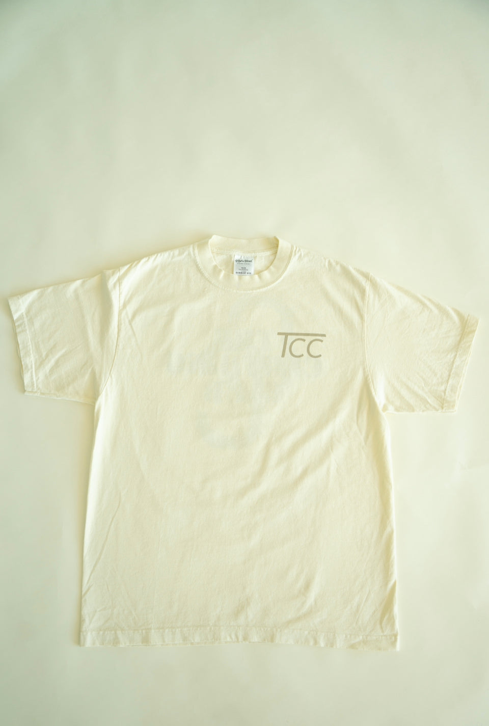 TCC Cream Short Sleeve T-Shirt