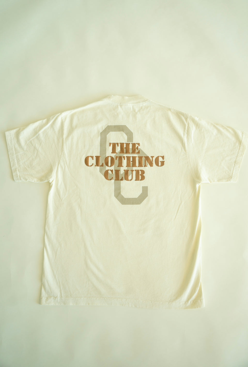 TCC Cream Short Sleeve T-Shirt